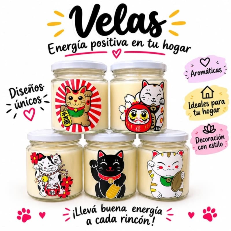 Velas vegetales