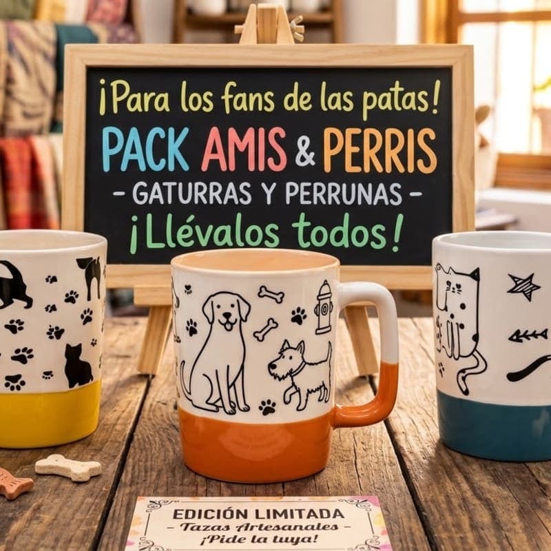 Tazas artesanales