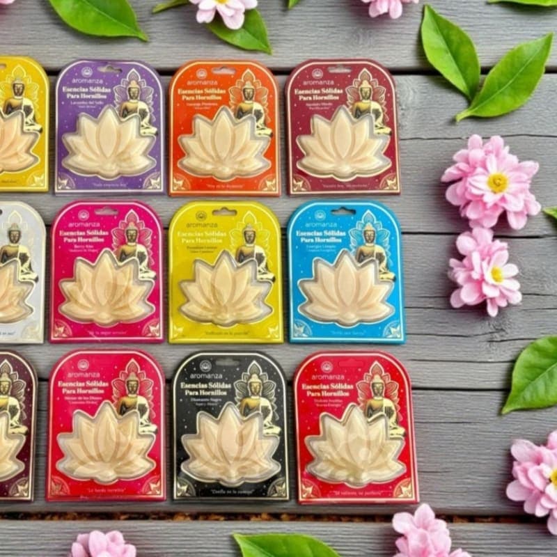 Esencias sólidas para hornillo Aromanza,
